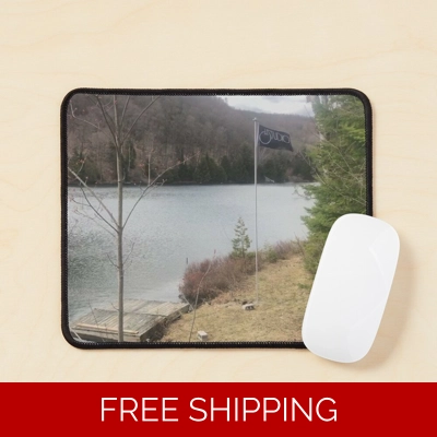 Le Studio Mouse Pad Lake Perry October 2020 Flag